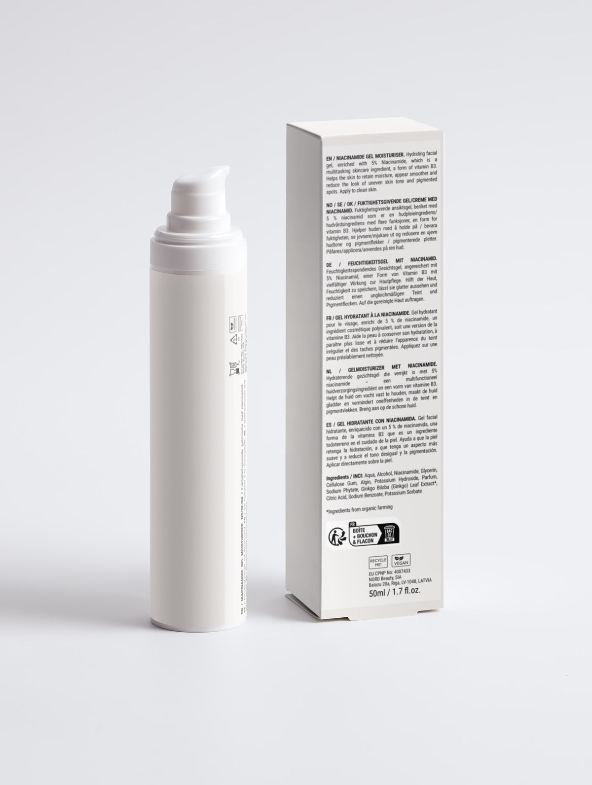 Coastal Glow Niacinamide Gel Moisturiser