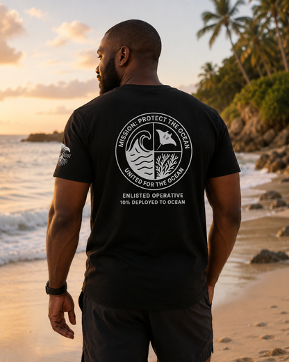 Deep Man - Black Unisex T-Shirt