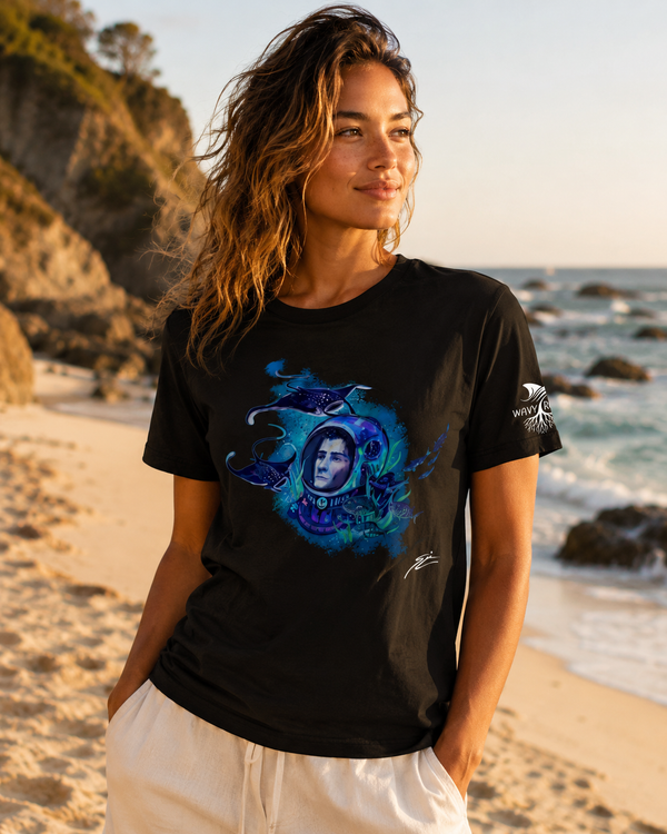 Deep Man - Black Unisex T-Shirt