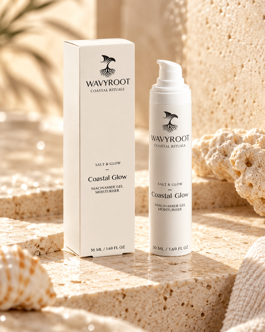 Coastal Glow Niacinamide Gel Moisturiser