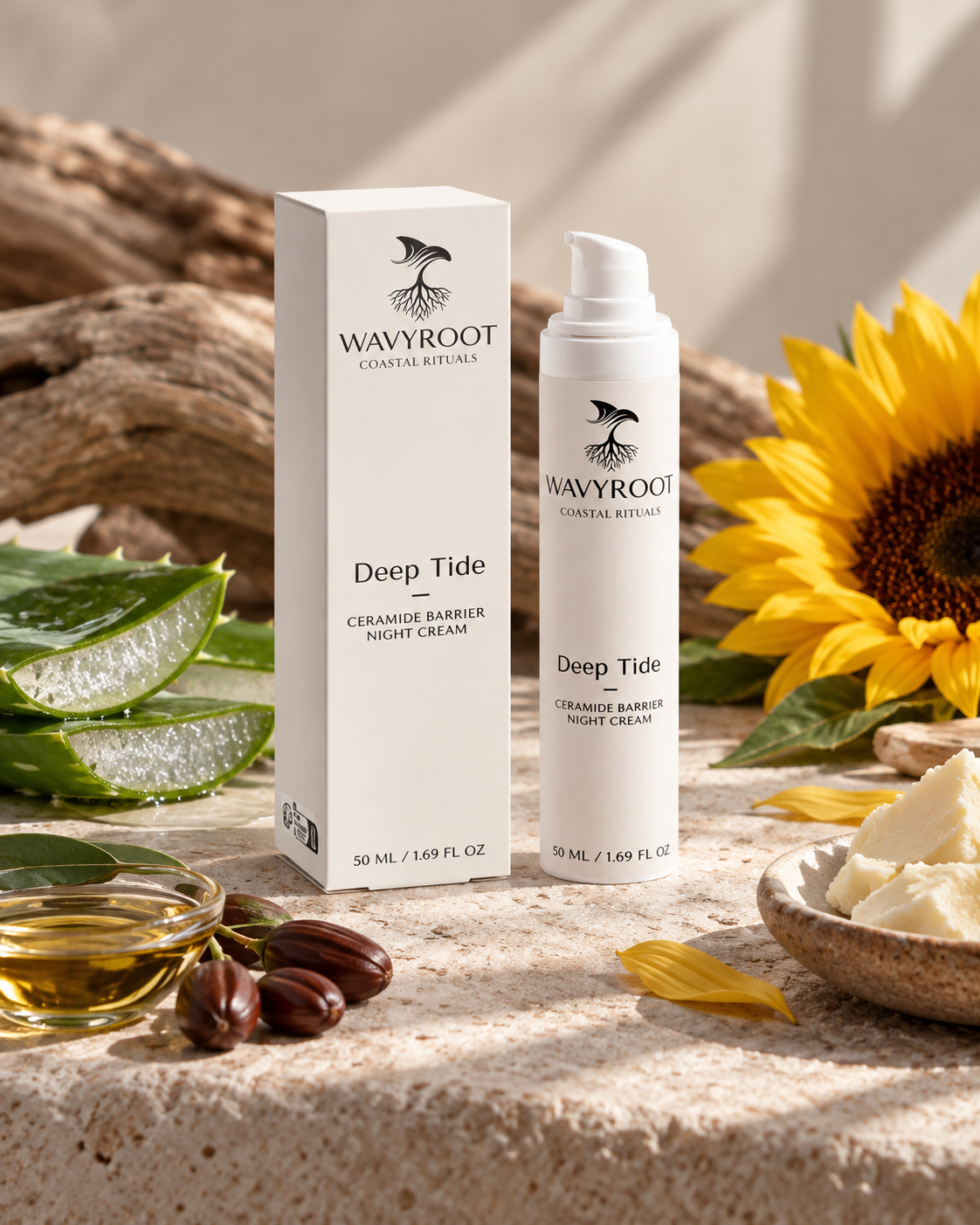 Deep Tide Ceramide Barrier Night Cream