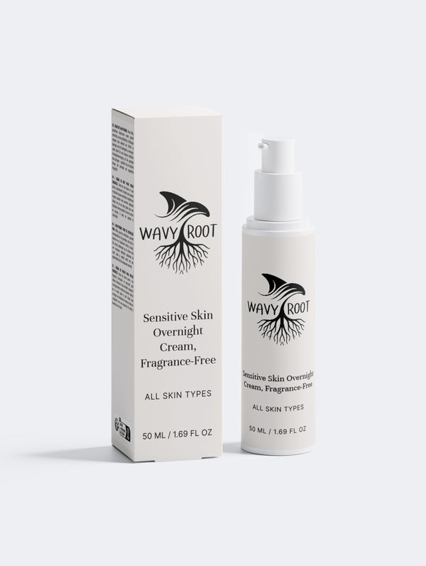 Sensitive Skin Overnight Cream, Fragrance-Free