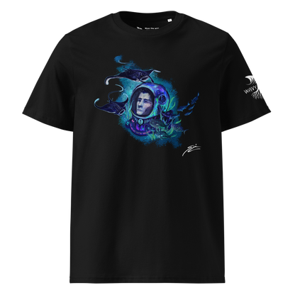 Deep Man - Schwarzes Unisex-T-Shirt
