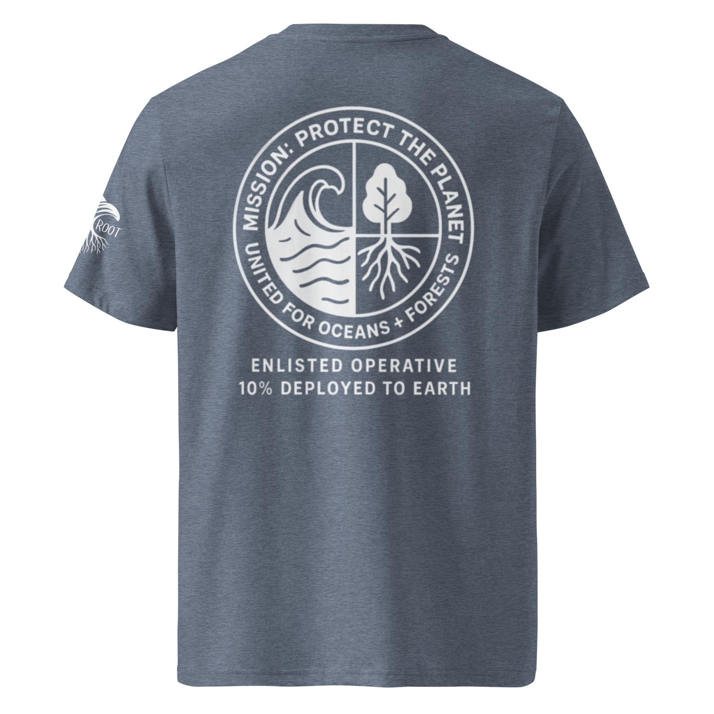 Shark Rider - Grey Unisex T-Shirt