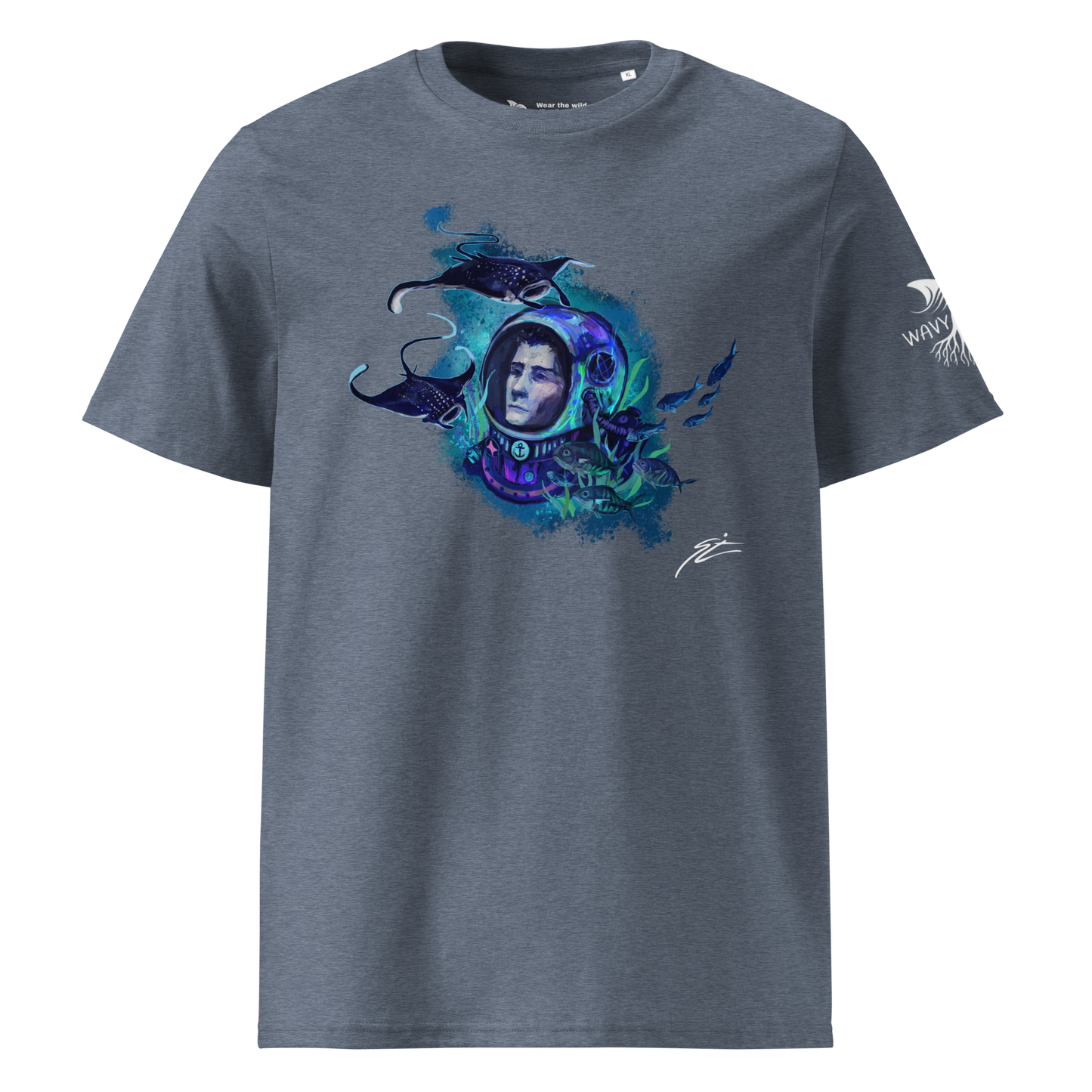 Deep Man - Grey Unisex T-Shirt