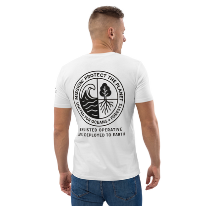 Deep Man - White Unisex T-Shirt