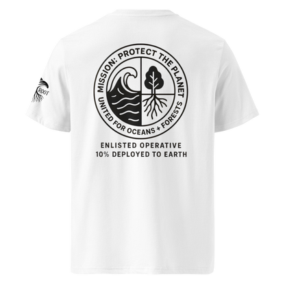 Deep Man - White Unisex T-Shirt